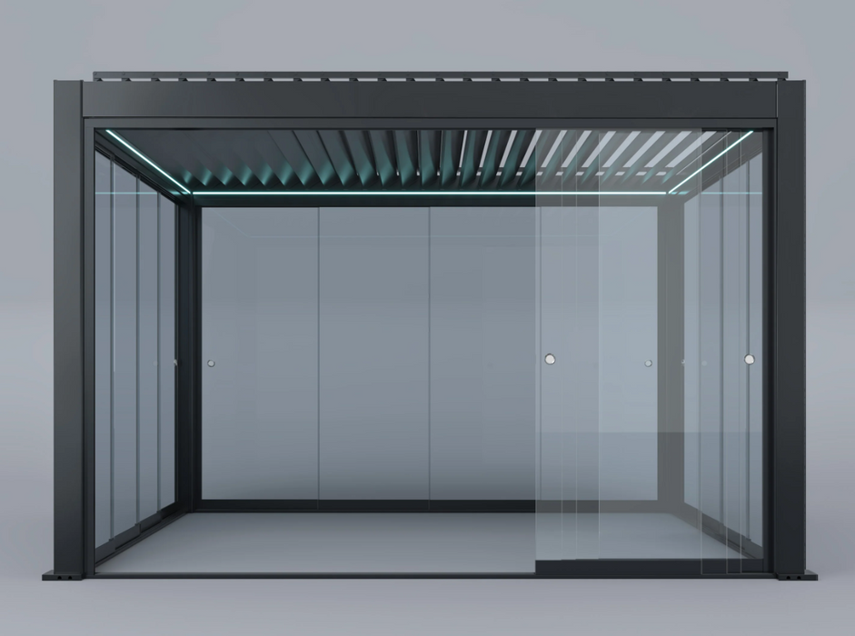 OceanusMax Ultra  – Die Premium-Pergola für höchste Ansprüche mit  RGB-Beleuchtung