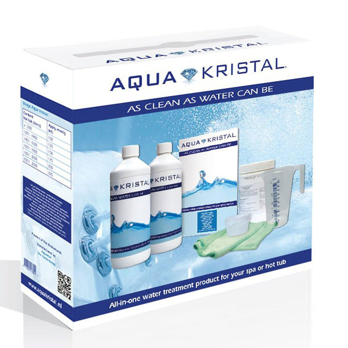 AquaKristal Desinfektionsset für Softub