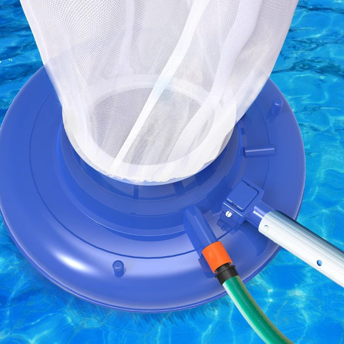 Pool King® Blattsauger mit Schwenkrädern – inklusive Auffangbeutel