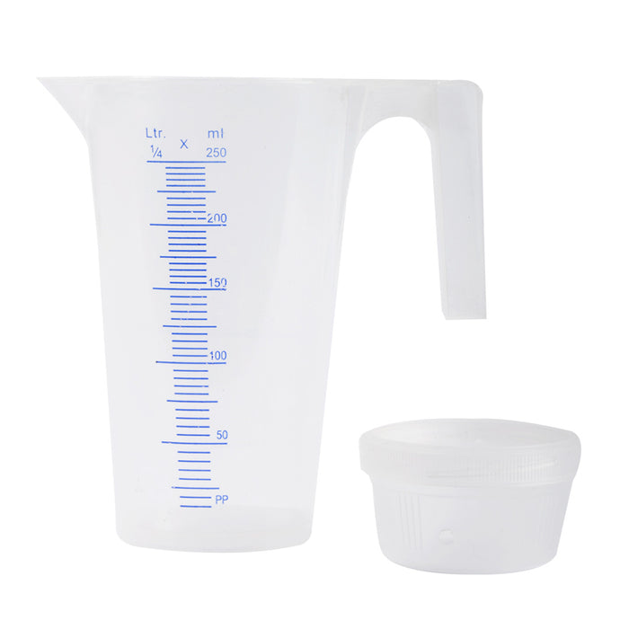 AquaKristal Messbecher 250ml