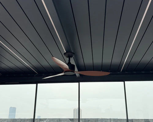Oceanus Pergola Ventilator – Stilvolle Frische für heisse Tage