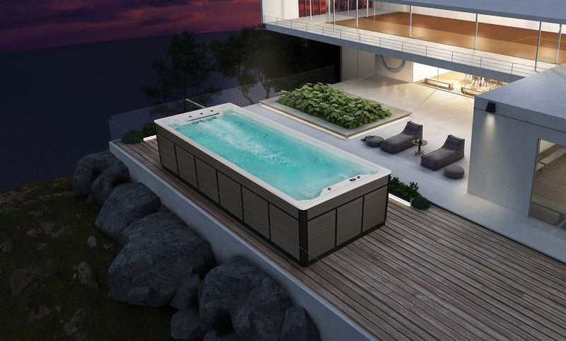 Infinitypool SwimSpa – Grösse 700 x 300 x 147 cm