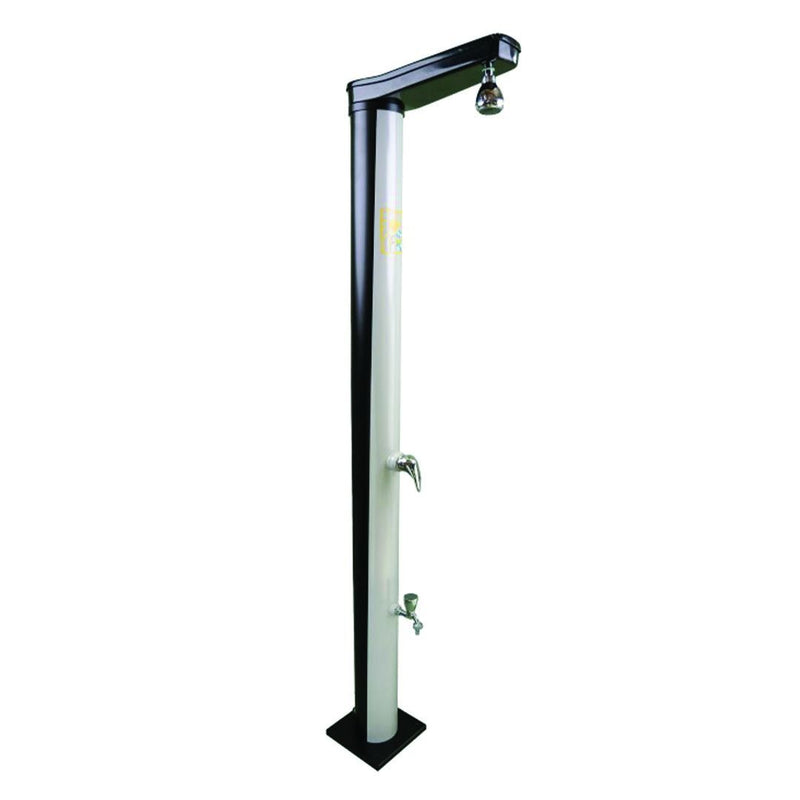 Solardusche FUN – 30 L Outdoor-Dusche in metallicgrau