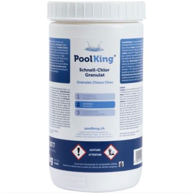 Pool King Schnellchlor Granulat – 1 kg