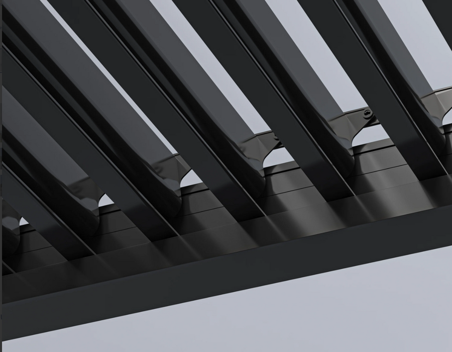 OceanusMax Ultra  – Die Premium-Pergola für höchste Ansprüche mit  RGB-Beleuchtung