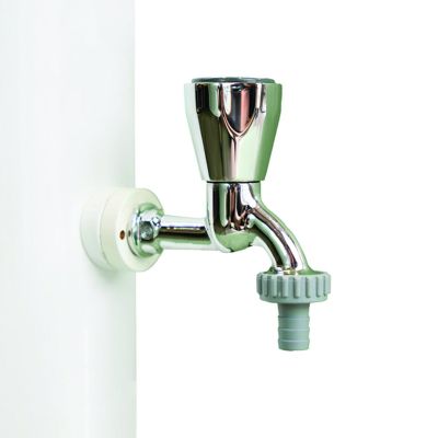 Solardusche FUN – 30 L Outdoor-Dusche in metallicgrau