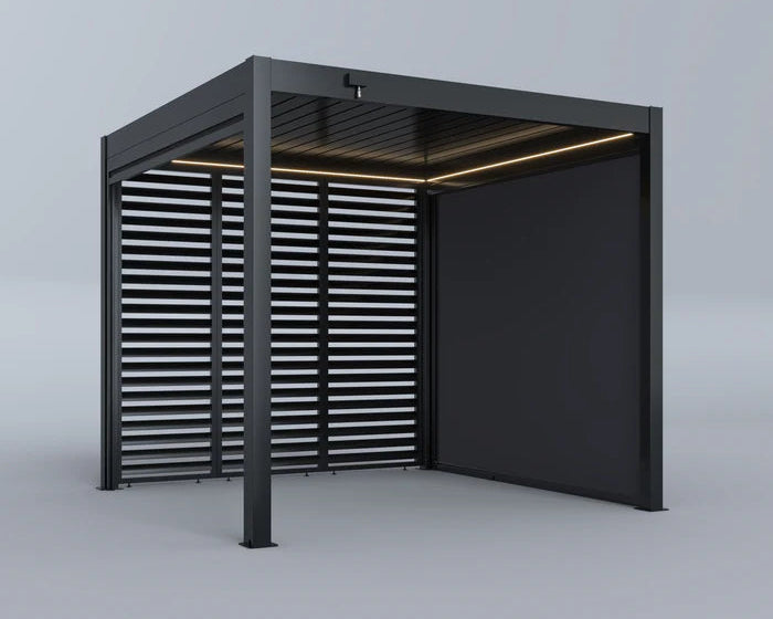 Oceanus Eco Aluminium Pergola LED 3m bis 6m