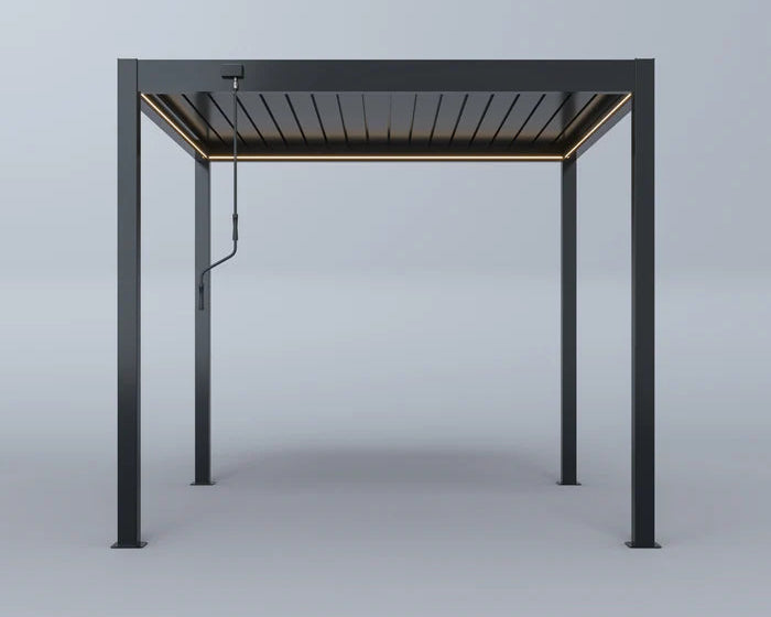 Oceanus Eco Aluminium Pergola LED 3m bis 6m